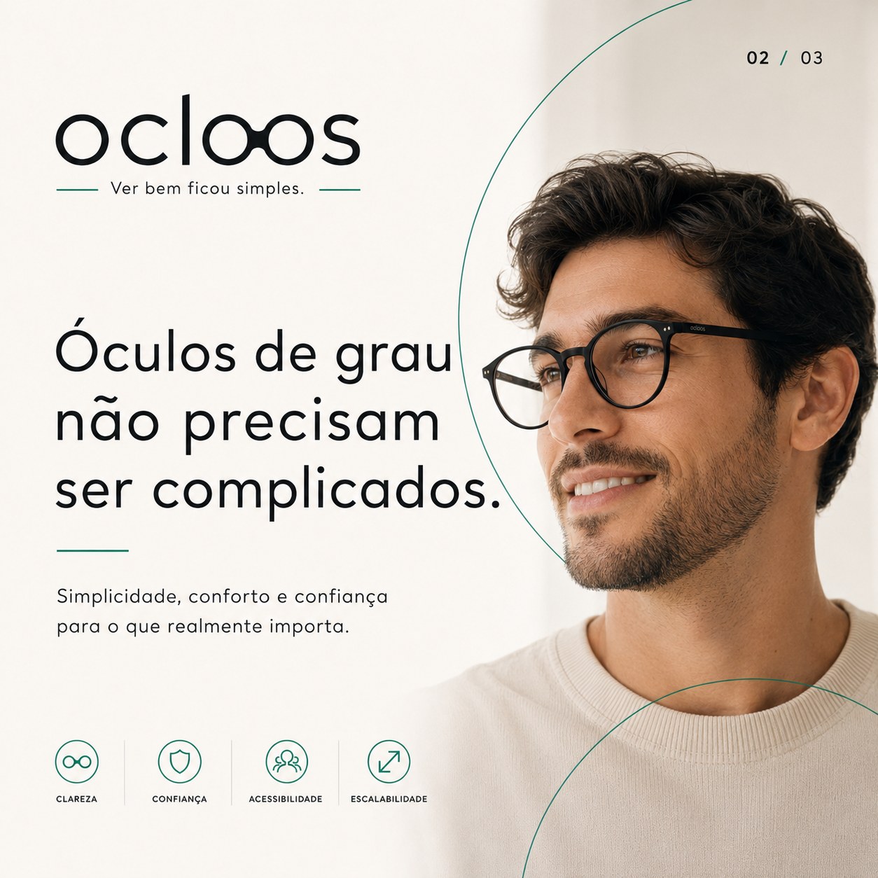 Óculos de grau não precisam ser complicados